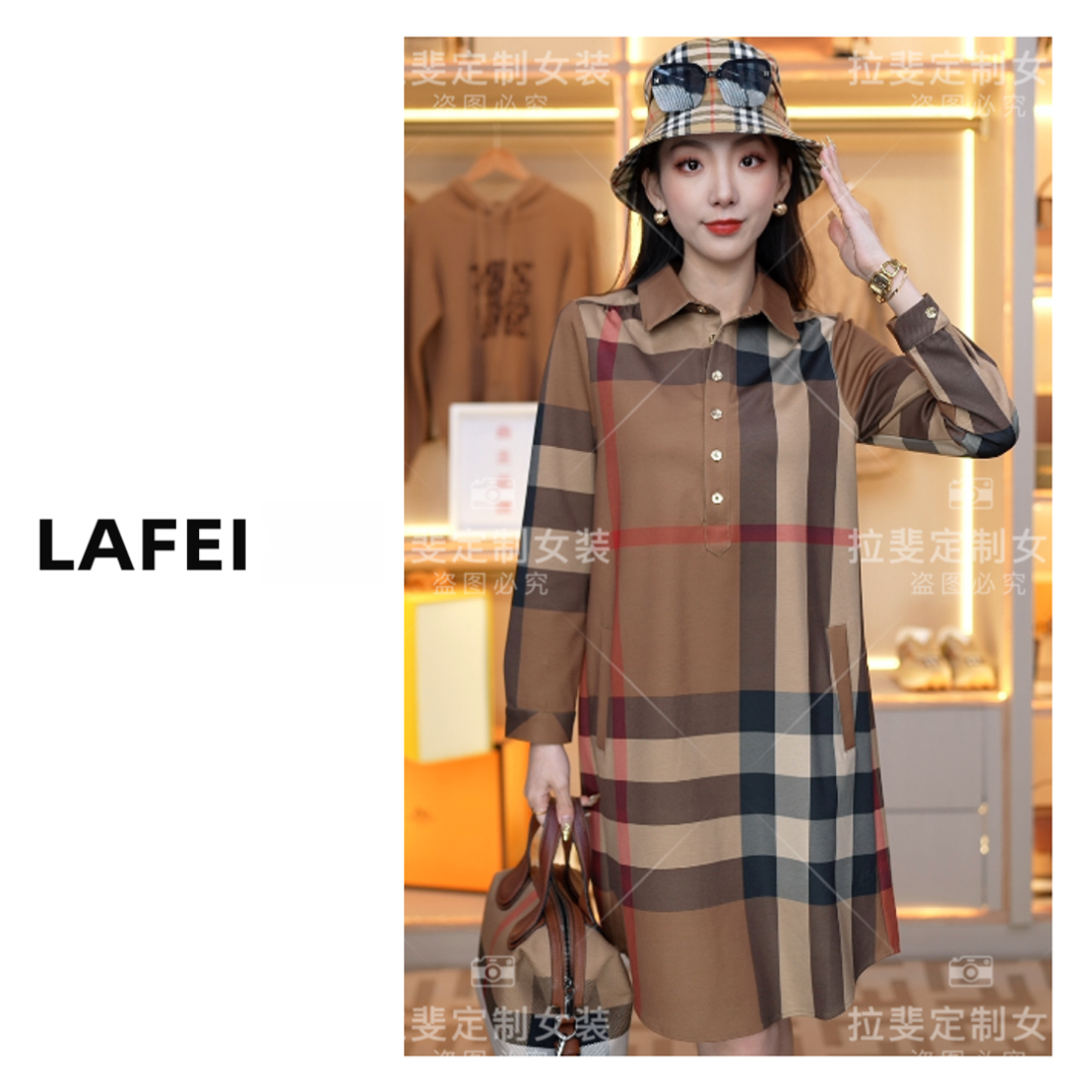 新款时尚气质百搭款女装连衣裙