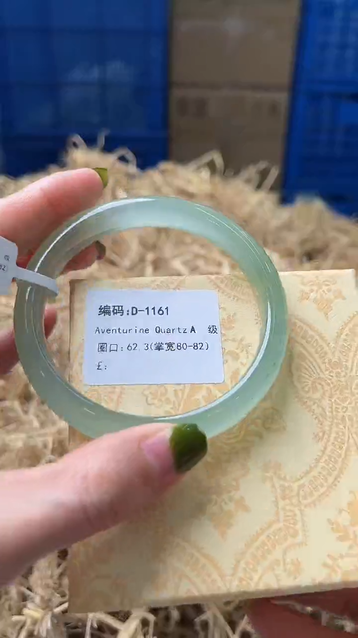 未镶嵌手镯石英质玉D1161