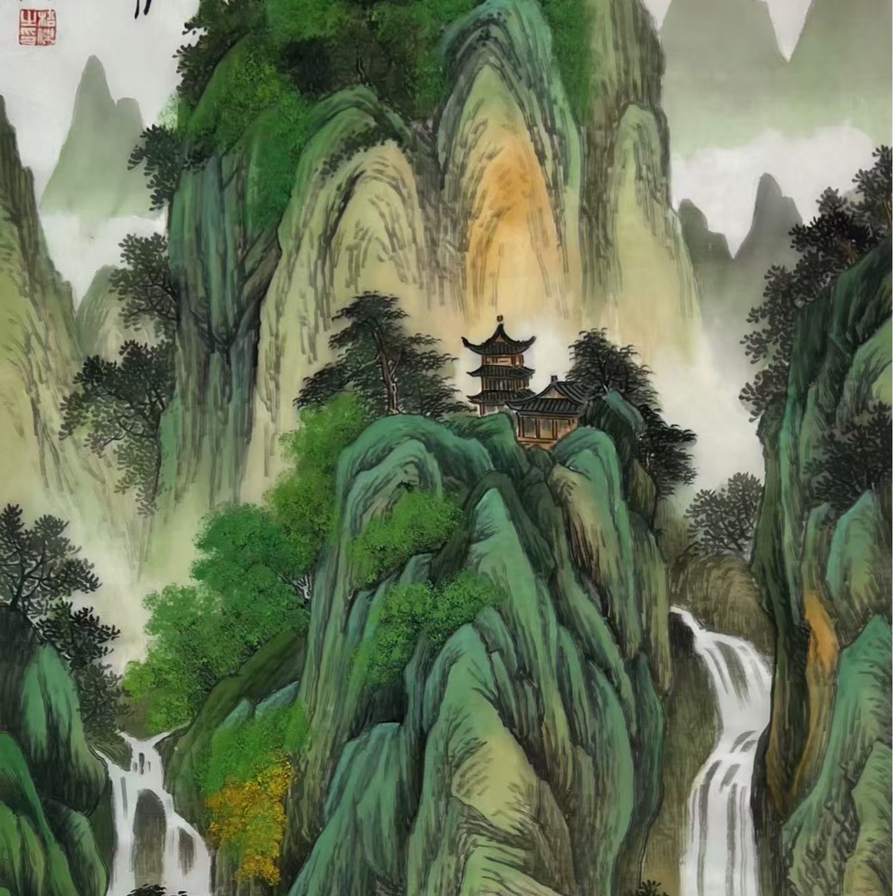 中国画都/丁松杰/甄选国画系列/绘画作品A184