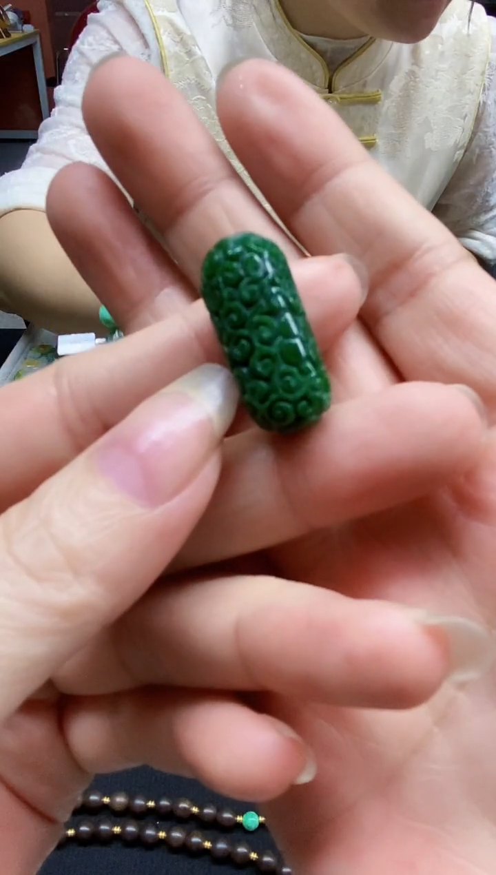 颈饰未镶嵌翡翠翡翠珠子