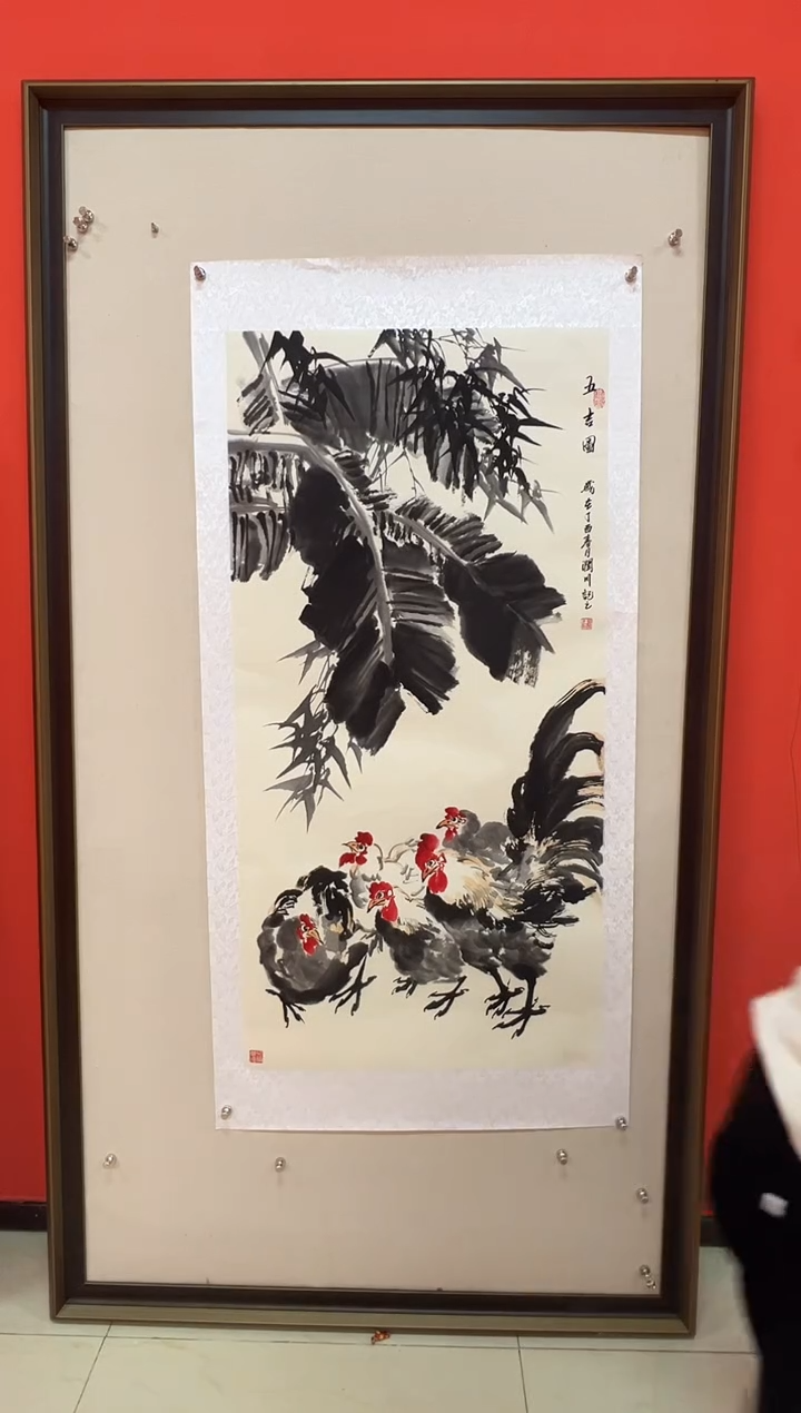 【闪购商品】绘画贺润川-8平尺-花鸟国画-yz