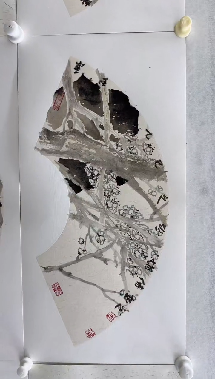 国画Z天津人美---赵倩1平尺国画作品