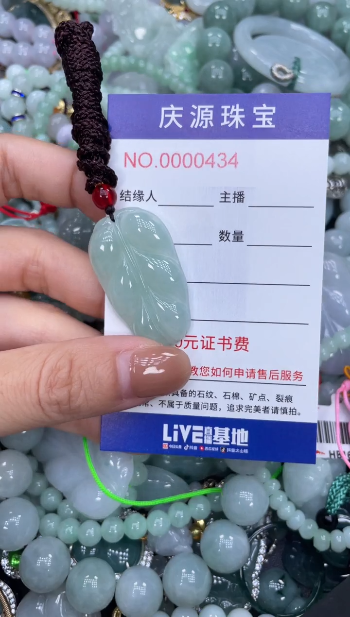 翡翠未镶嵌颈饰262