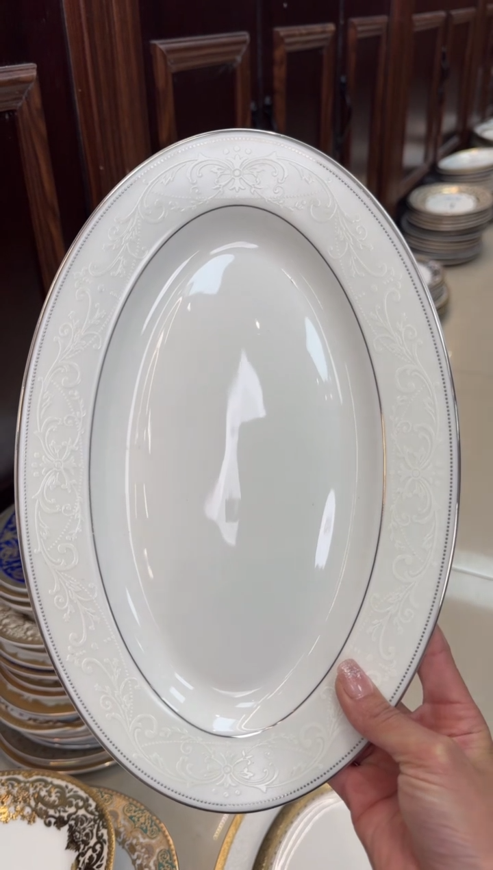 【闪购商品】瓷片12英寸鱼盘 福利款 微瑕