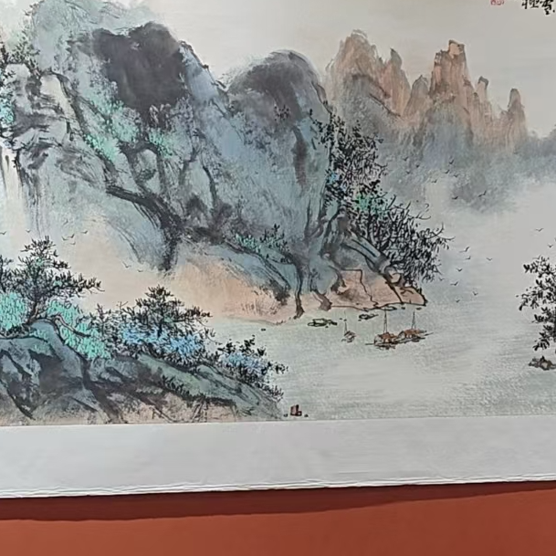 郑乐华手绘绘画作品-79