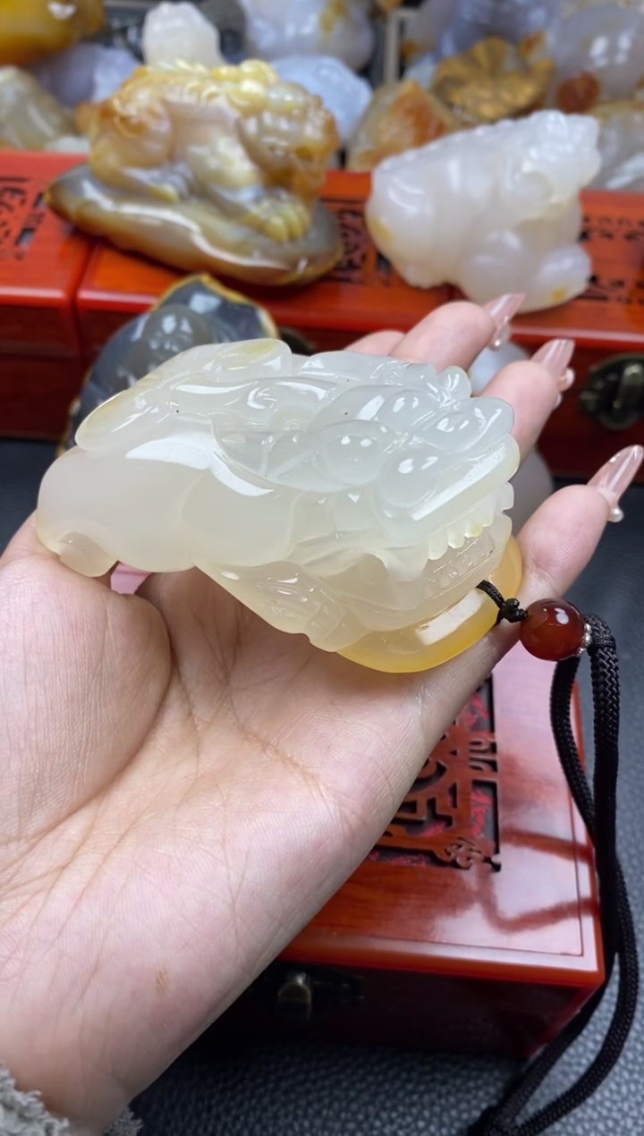 【闪购商品】玛瑙/玉髓手把未镶嵌00