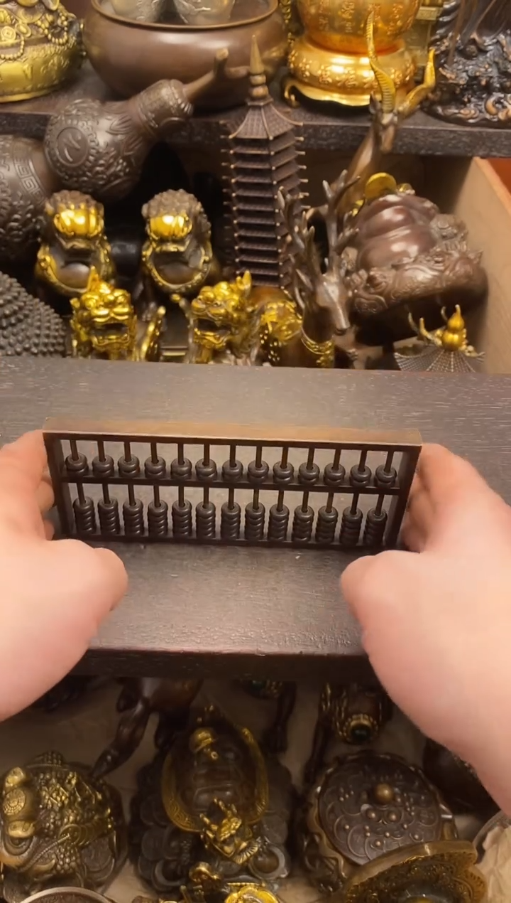 专属链接大彩绘财神摆件