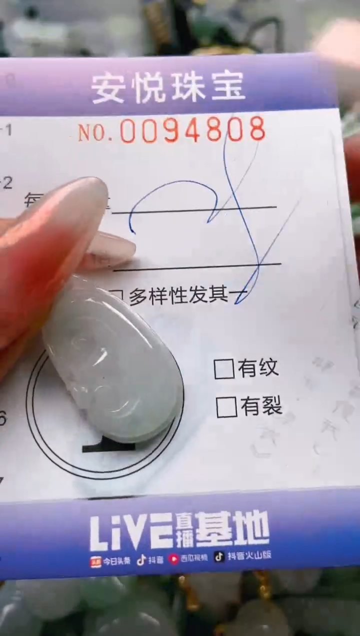 【闪购商品】翡翠颈饰未镶嵌闪购0094808