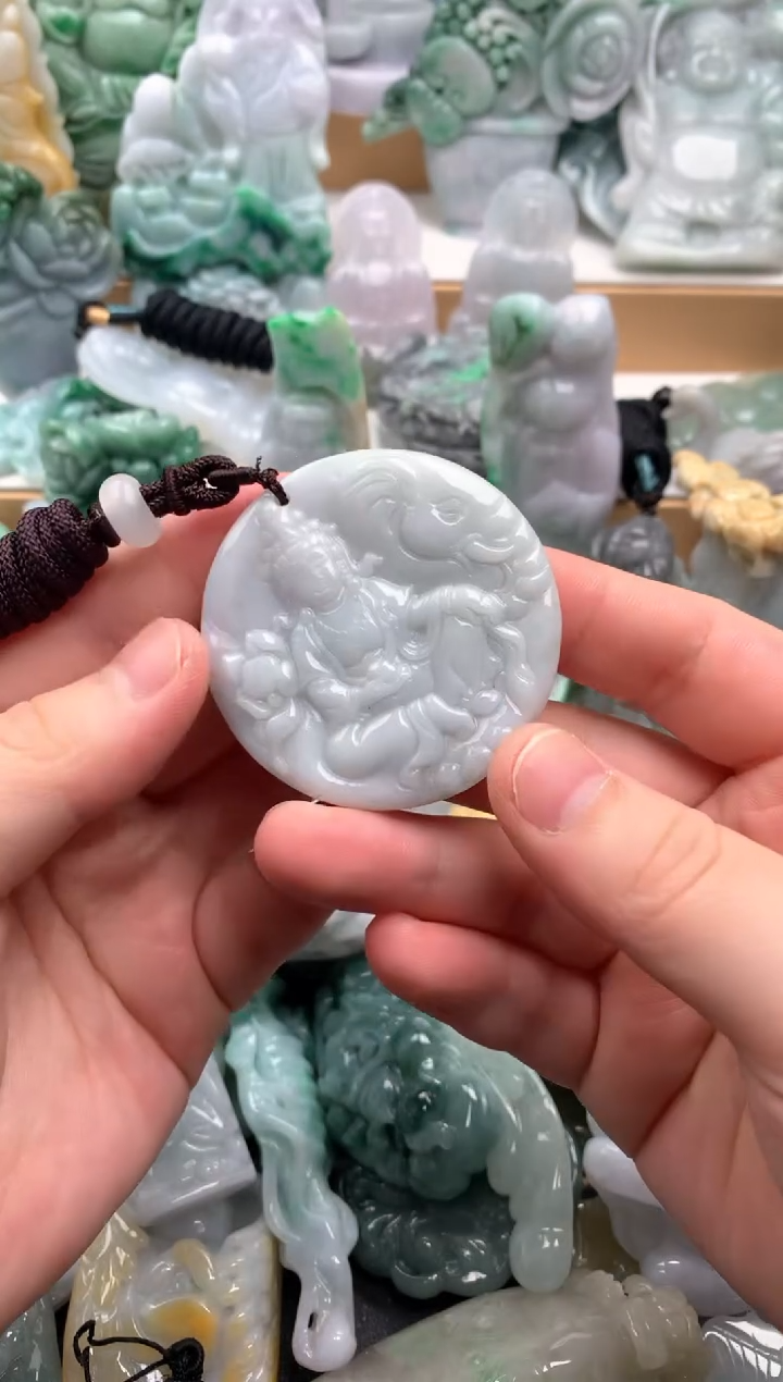 吊坠(不含链)未镶嵌翡翠1