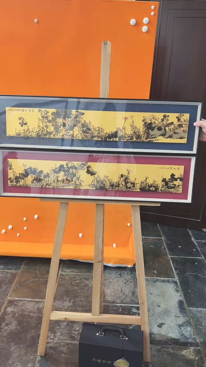 【闪购商品】版画崔老如琢荷风盛世作品