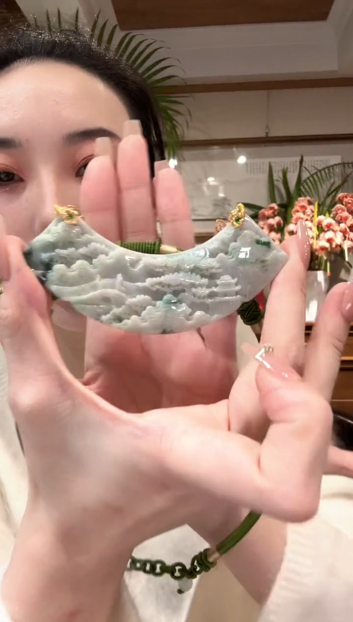 【闪购商品】翡翠颈饰未镶嵌国风