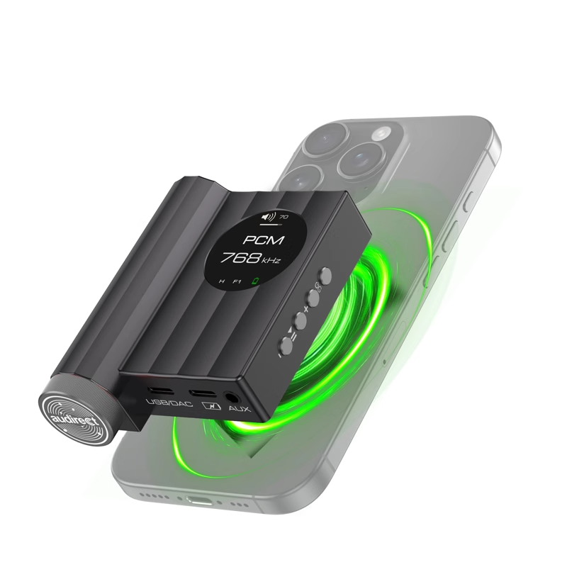 极音象限 Audirect Team1磁吸版iPhoneMagSafe手机磁吸解码耳放
