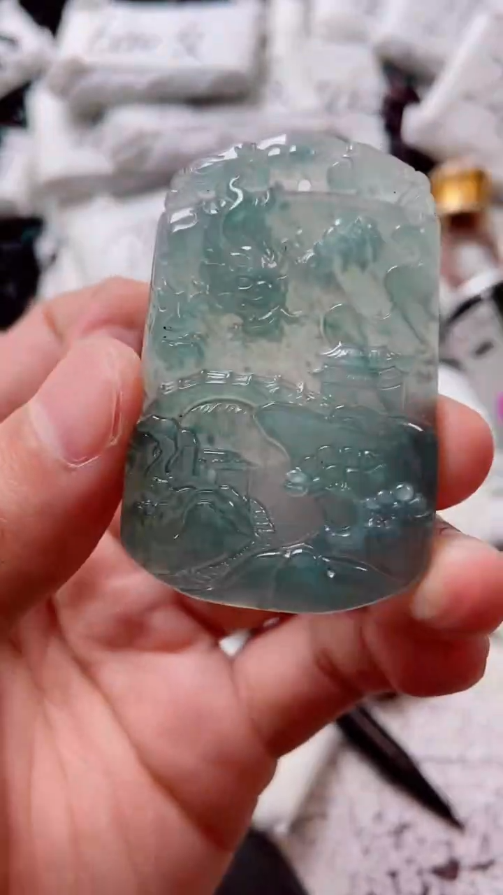 翡翠未镶嵌颈饰88888888