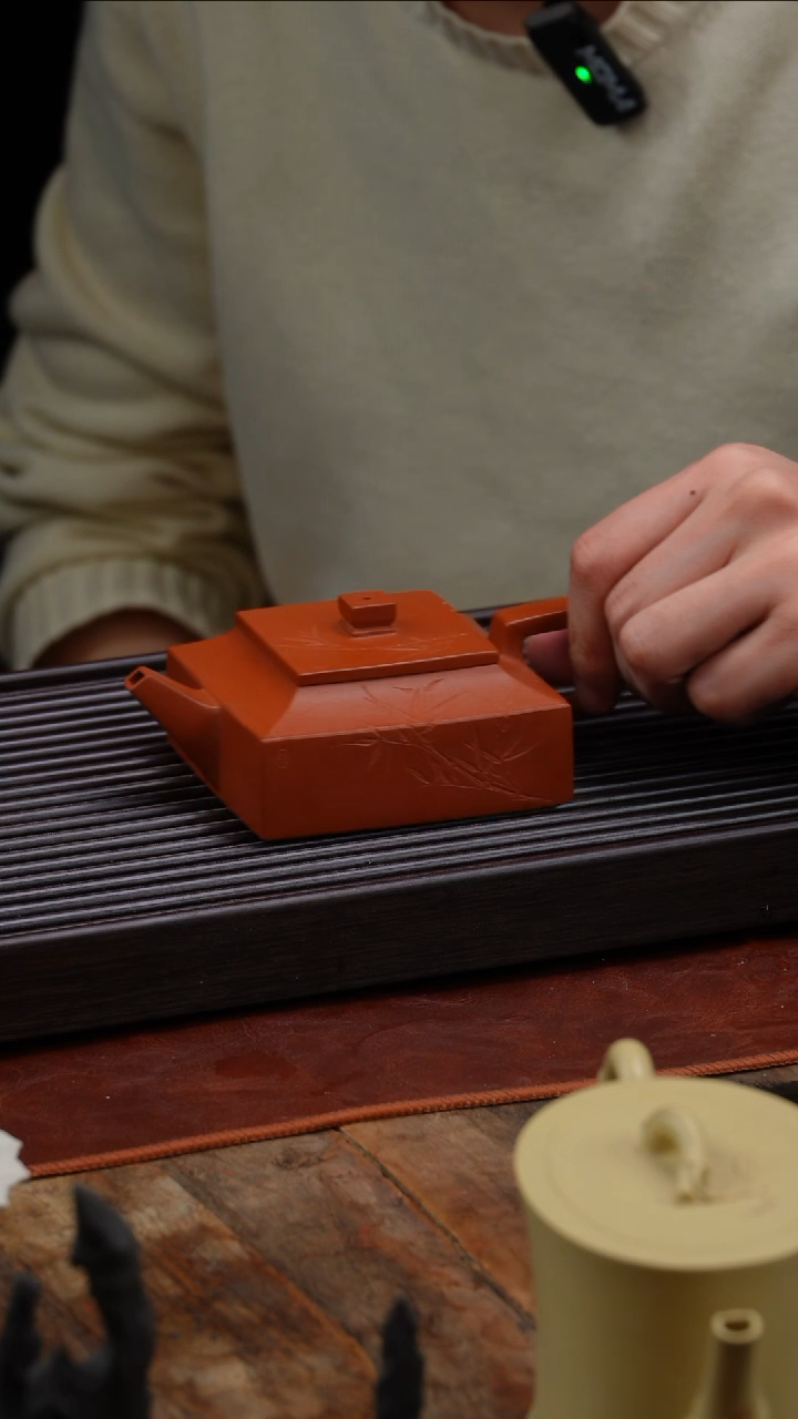 【闪购商品】紫砂茶壶方山逸士壶