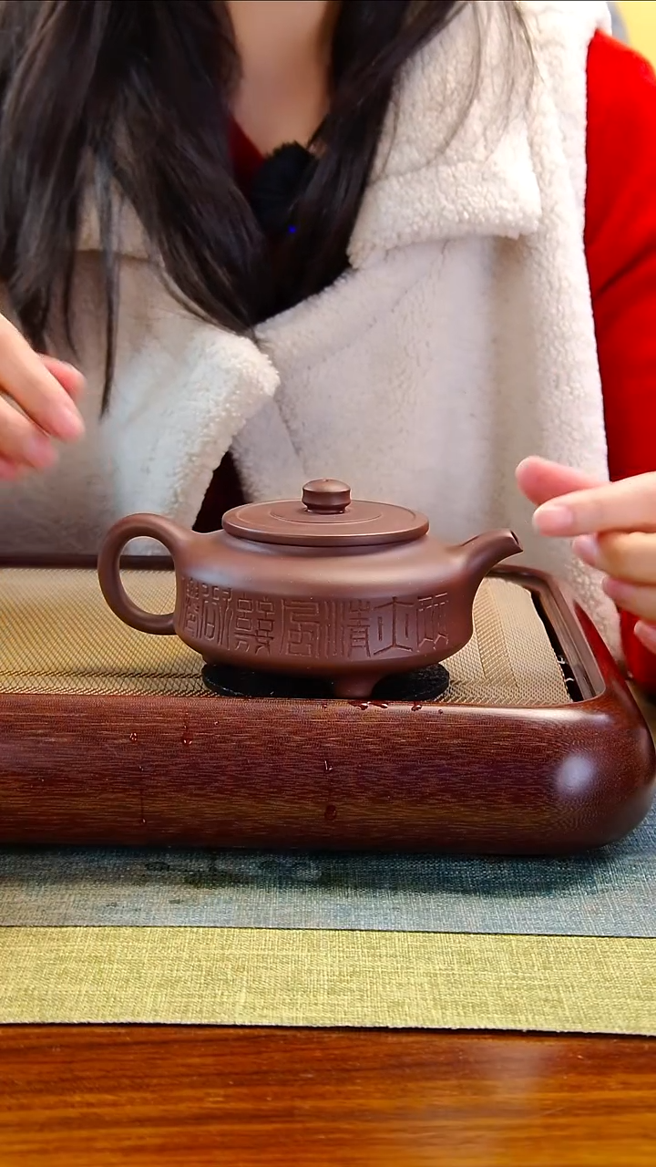 茶壶紫砂徐记福康 原矿紫砂 12