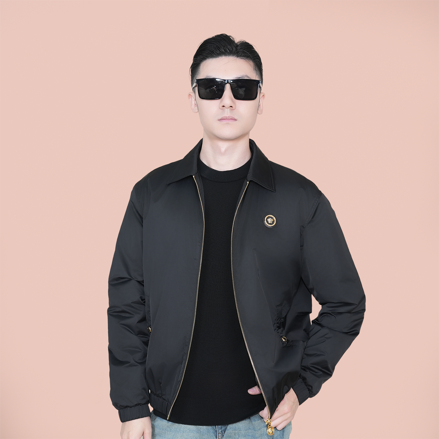 瓦萨琪勒芬/VERSTUE LEKFEN男士立领休闲夹克