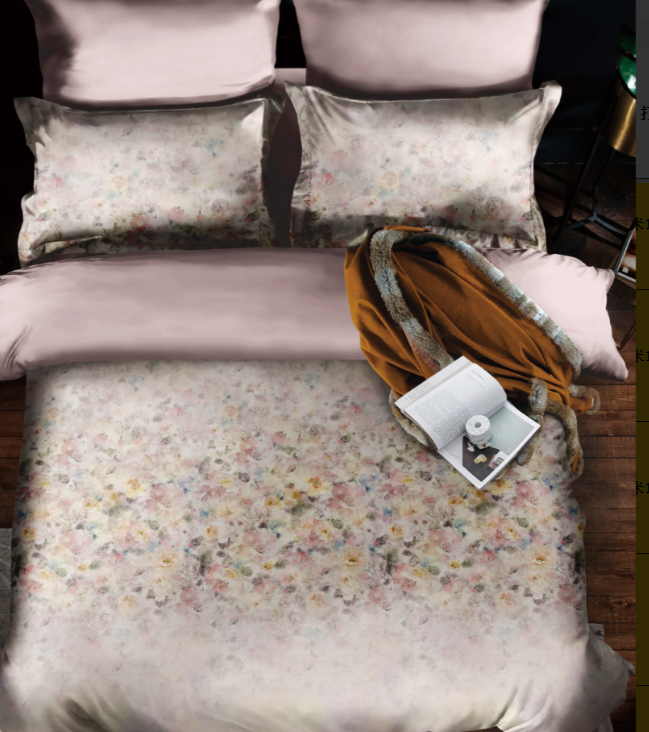 【瑞士】瑞士品牌FLEURIA进口埃及长绒棉高奢全棉四件套&琳达