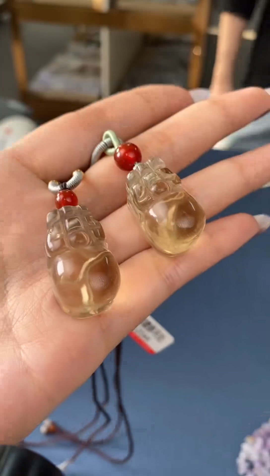 【闪购商品】水晶颈饰未镶嵌吊坠 多样式发其一