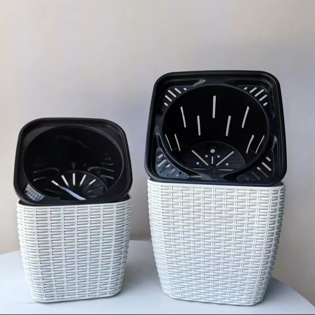 家庭园艺绿萝种植实用型养花种菜塑料简约耐用型花盆