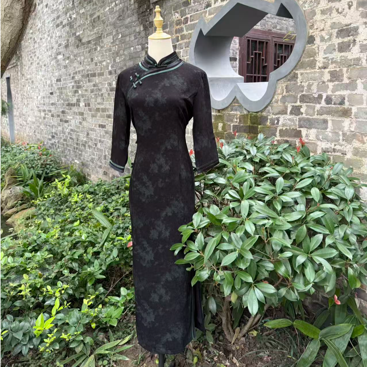 【风起云涌】2024年秋季新款复古百搭优雅大方日常淑女旗袍