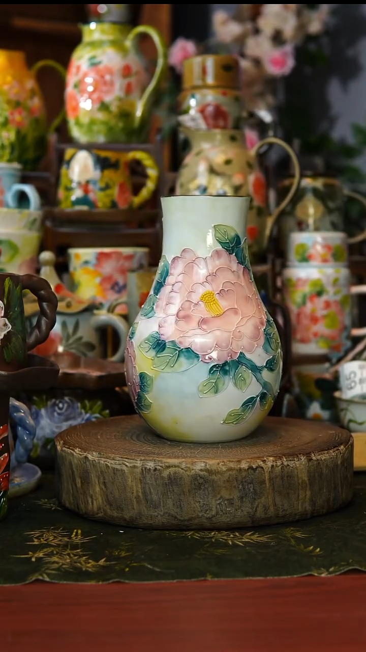 陶瓷58景德镇手工手绘釉下彩陶瓷