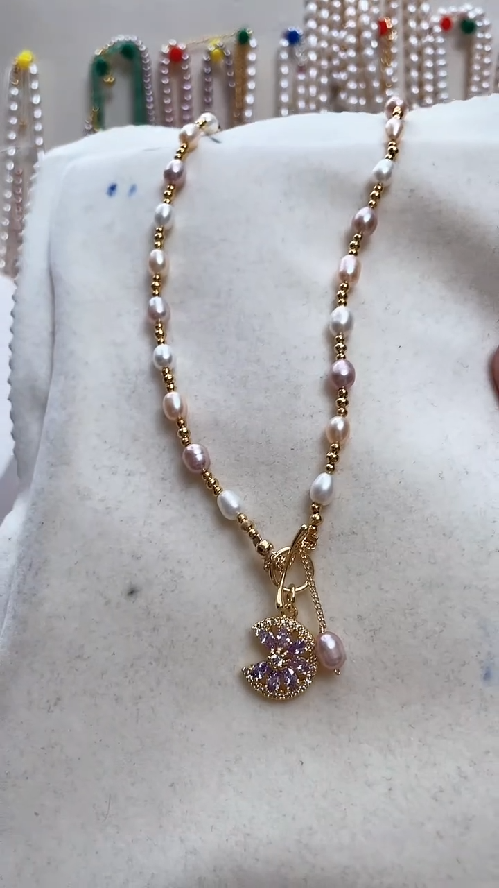 【闪购商品】淡水珍珠颈饰未镶嵌珍珠项链