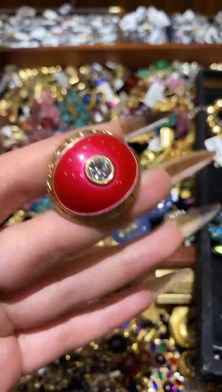 纯铜合金琉璃楚楚珠宝中古甄选不退换