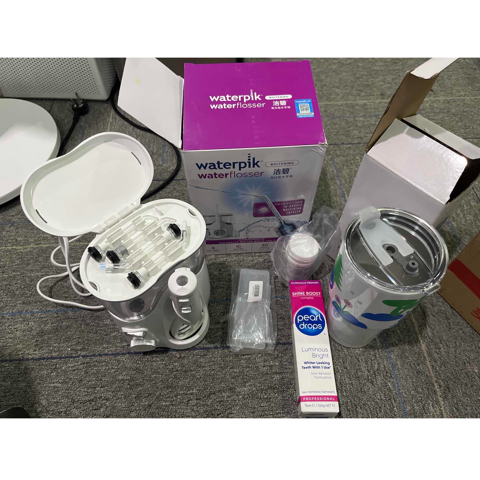 9新  【二手】洁碧（waterpik）武汉仓冲牙器轻微划痕功能完好