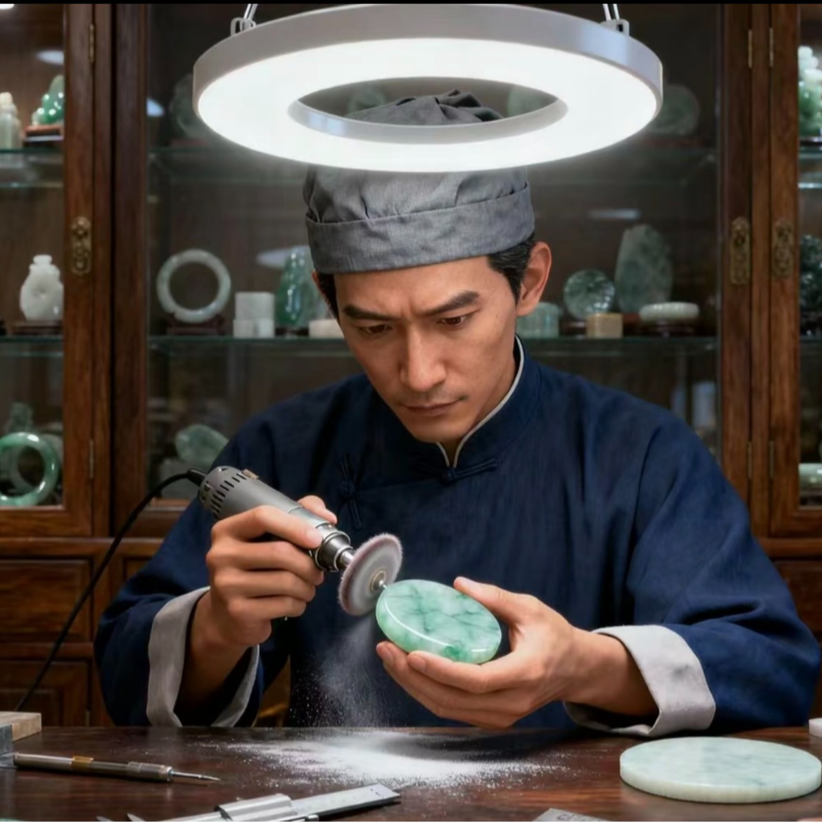 冰飘花芯享免费雕刻定制服务