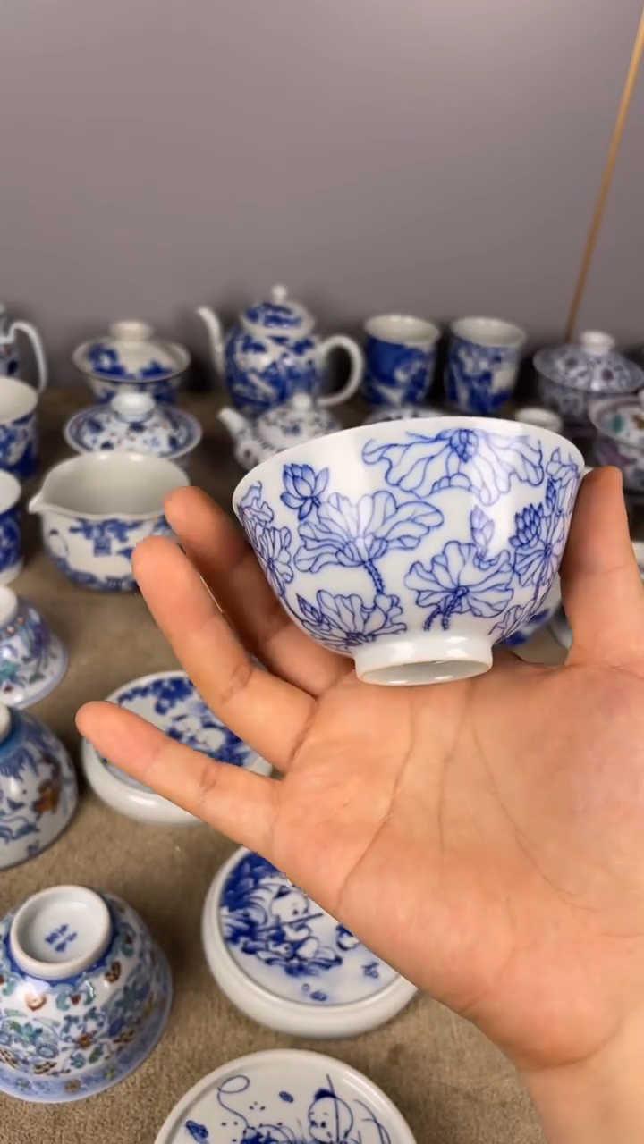 摆件景德镇手工手绘陶瓷