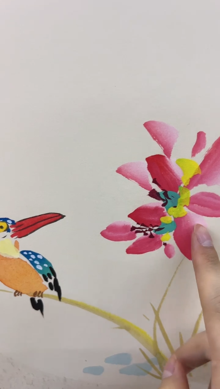 【闪购商品】国画郑乐华手绘绘画作品8-61