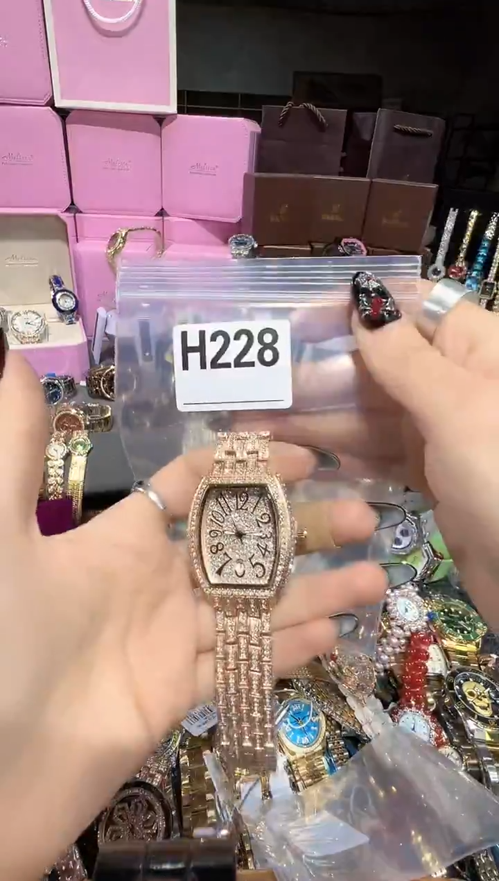 石英机芯不锈钢不锈钢直播定闪专用