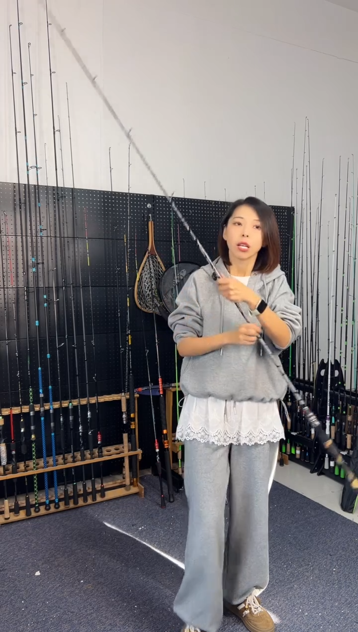 2.1m碳素战莽2.1米枪柄（瑕疵尾货竿，没有售后，介意勿拍）