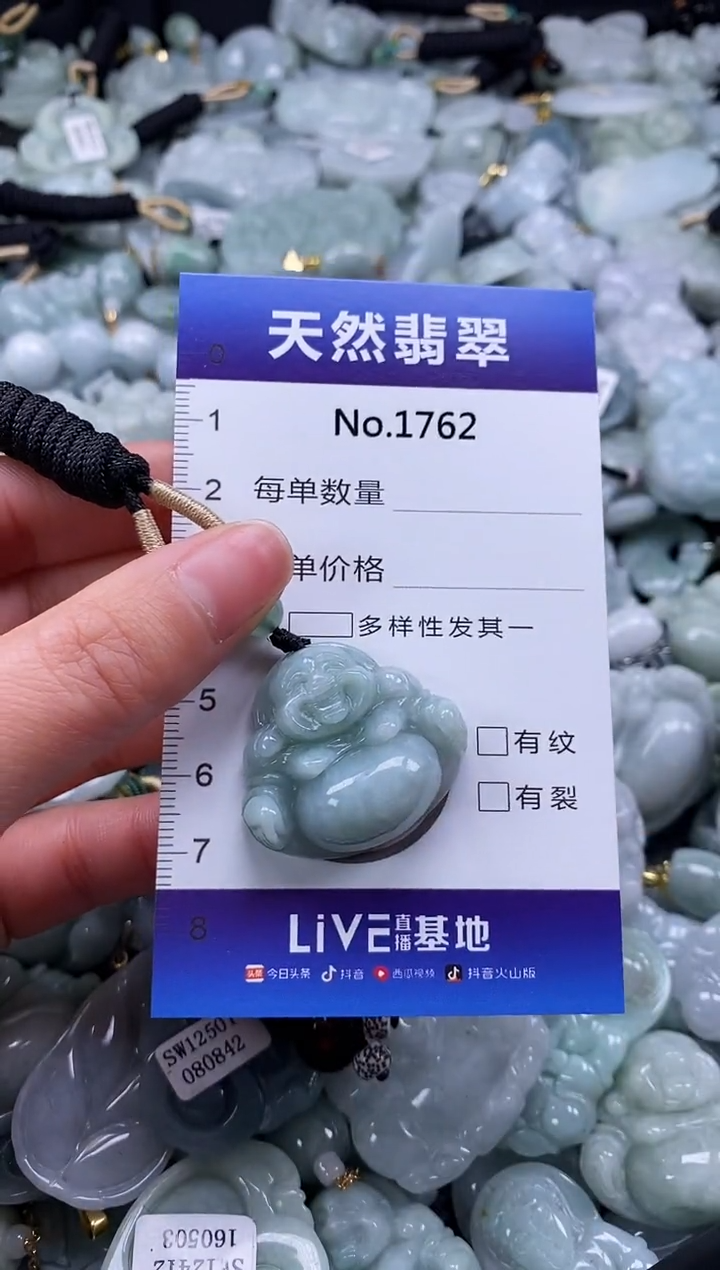 【闪购商品】翡翠颈饰未镶嵌缅甸A货翡翠1762