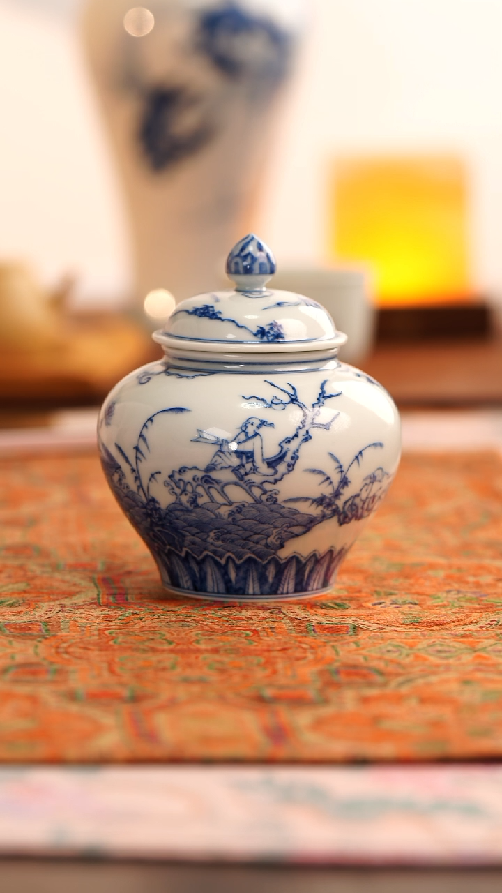【闪购商品】源明青忆四仙醒茶罐