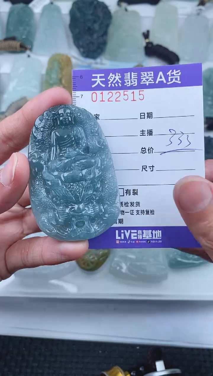 【闪购商品】翡翠颈饰未镶嵌        515