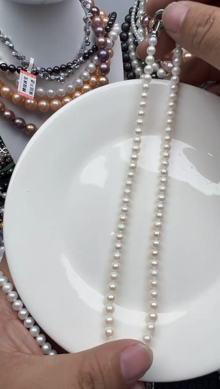 【闪购商品】淡水珍珠颈饰未镶嵌1