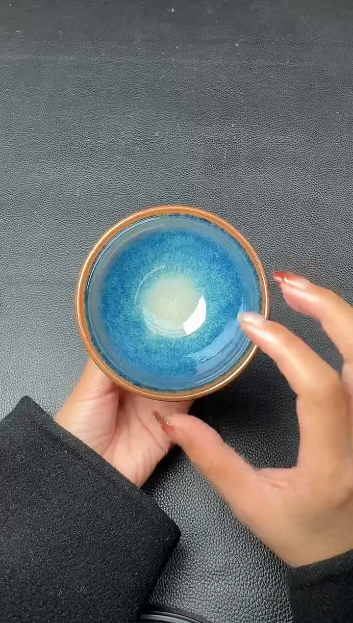 【闪购商品】茶盏建宝阁回蓝盏9