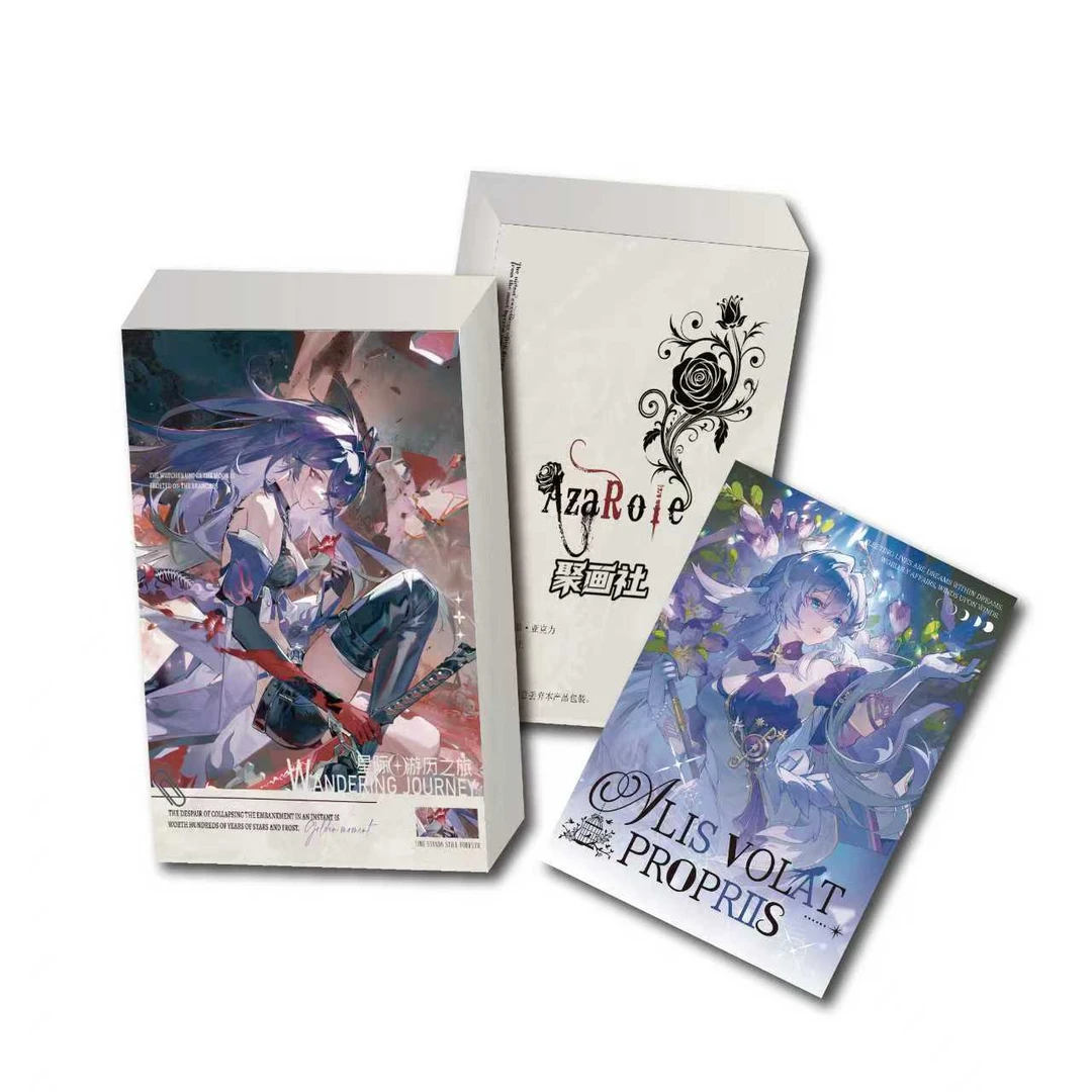 小磕【亏米福福】聚画社星轨织梦秘卷 二创崩铁色纸盲盒（默认代拆）