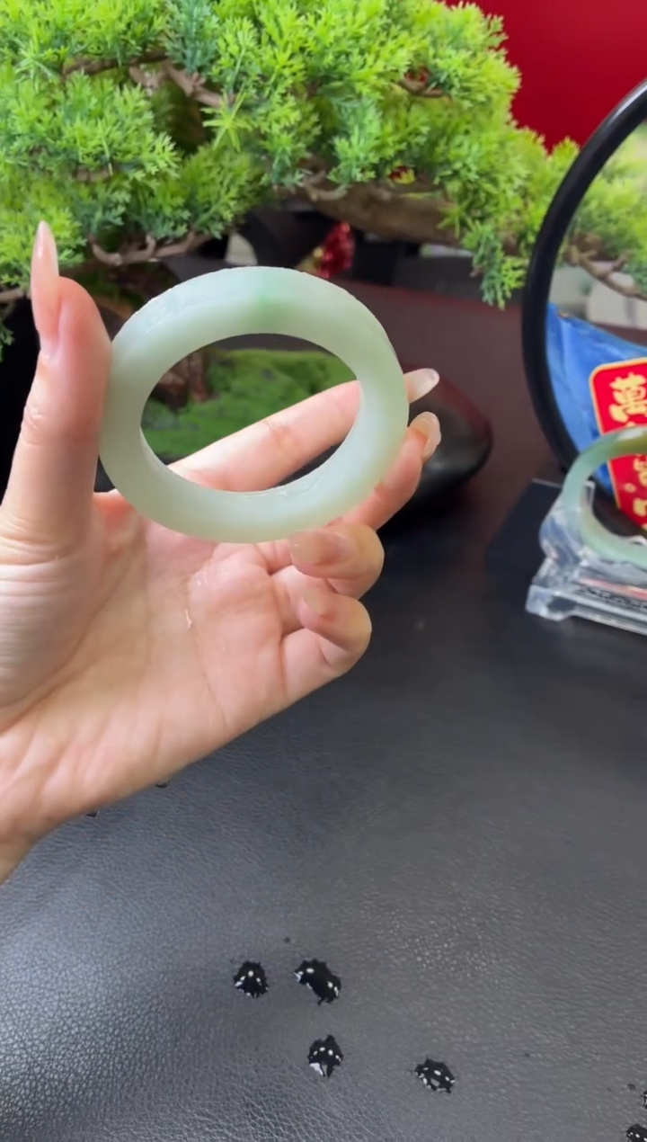 未镶嵌手镯定制翡翠定制手镯 50-52