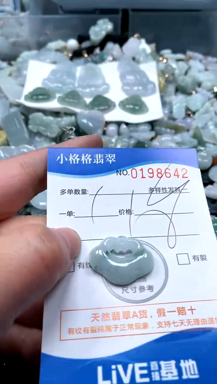 【闪购商品】翡翠颈饰未镶嵌闪购商品0198642