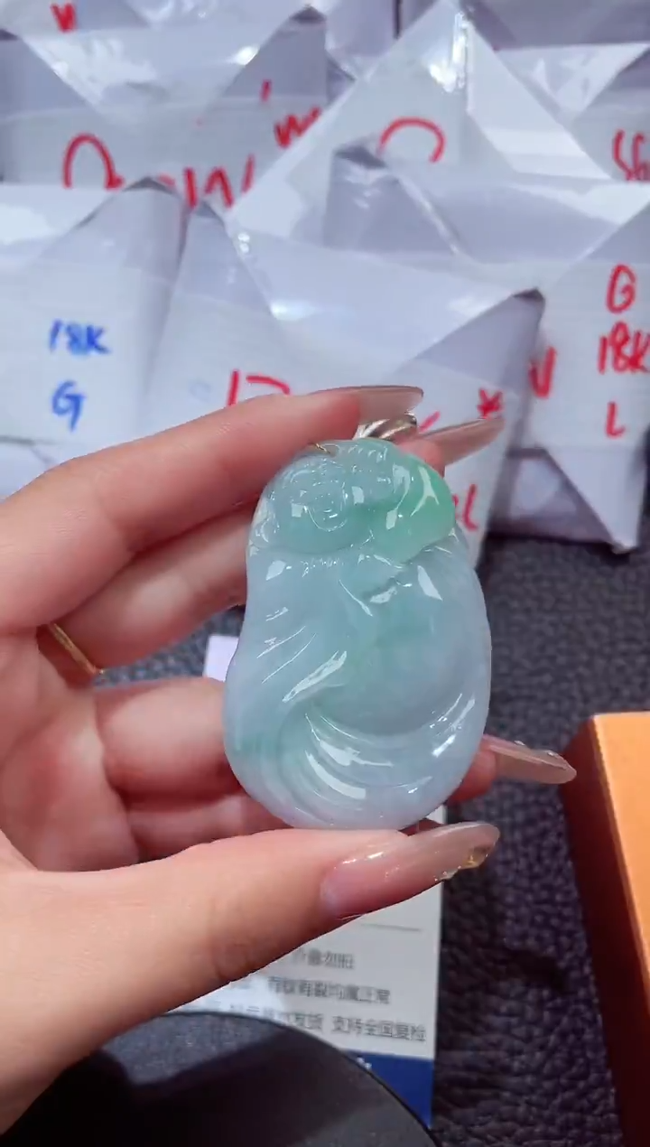 颈饰未镶嵌翡翠107