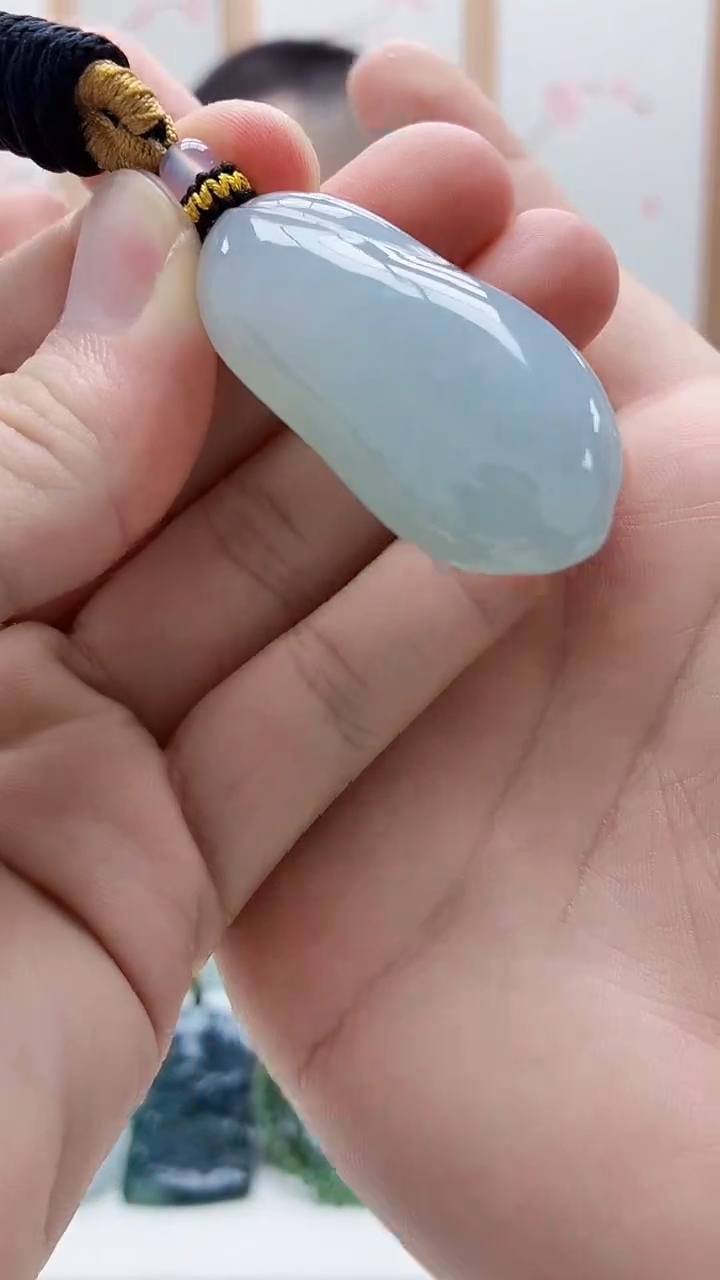 未镶嵌定制翡翠雨***…5167bb-毛货挂件