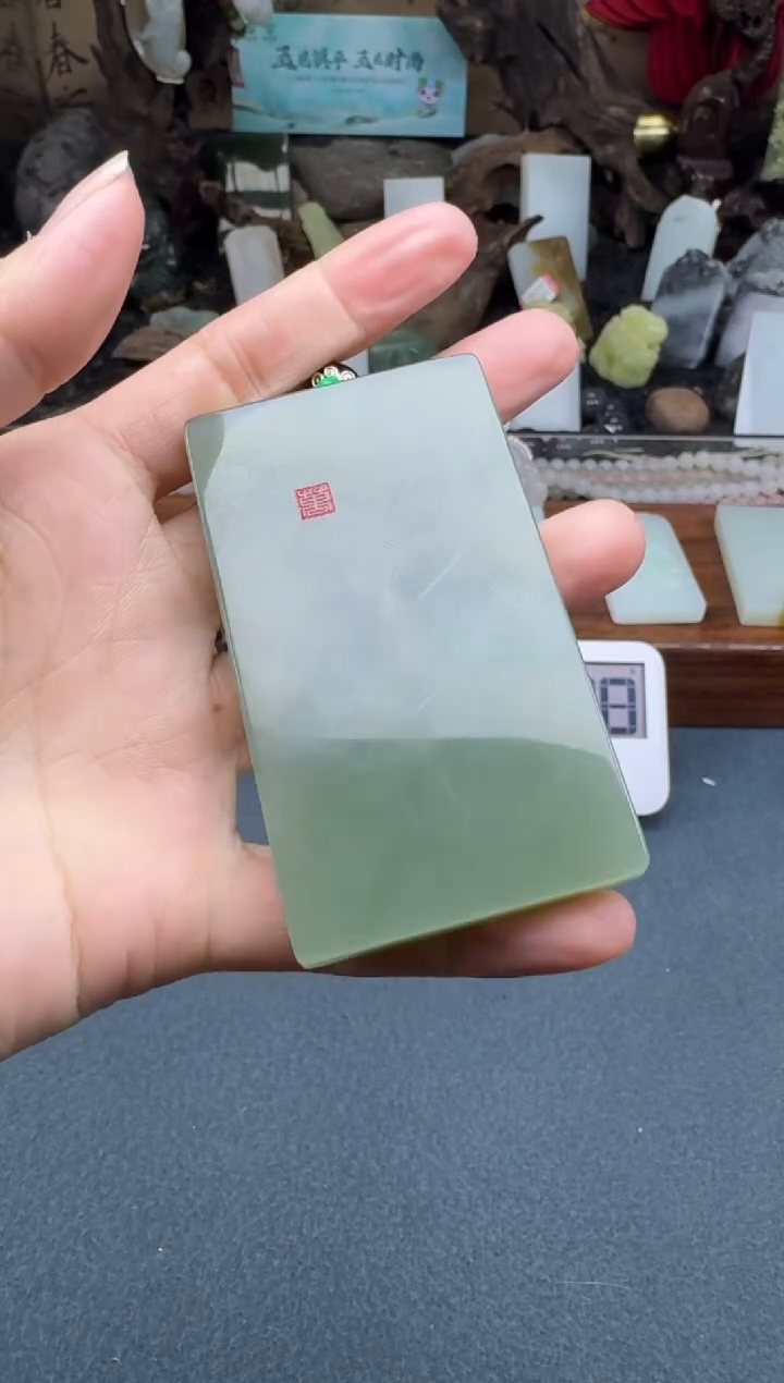 【闪购商品】和田玉颈饰未镶嵌开心