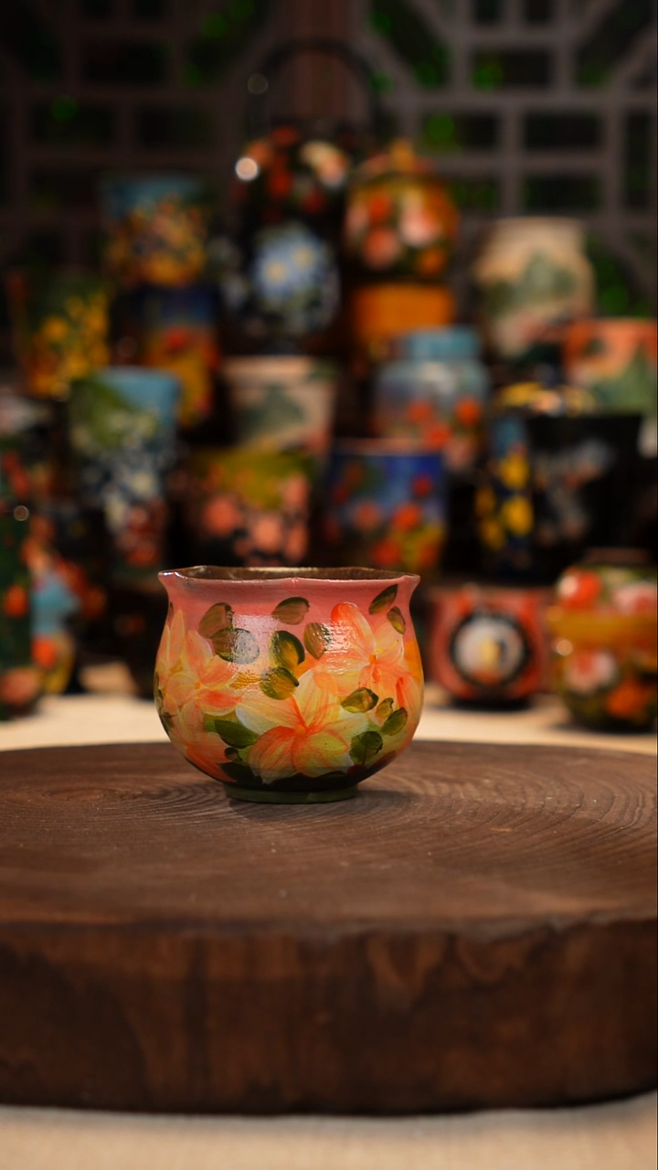 油画   釉下彩   杯子