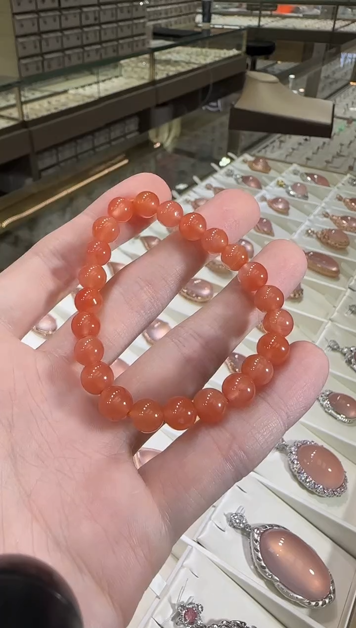 未镶嵌手链南红玛瑙7mm