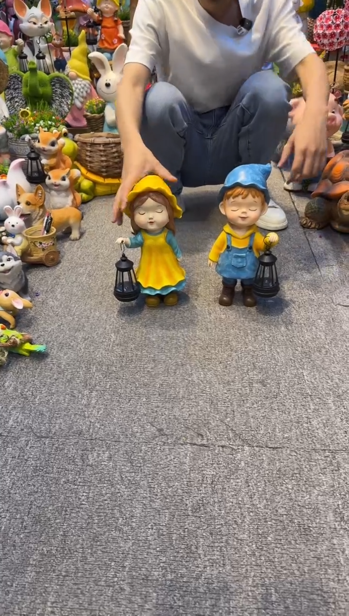 无花朵花园庭院摆件&002&