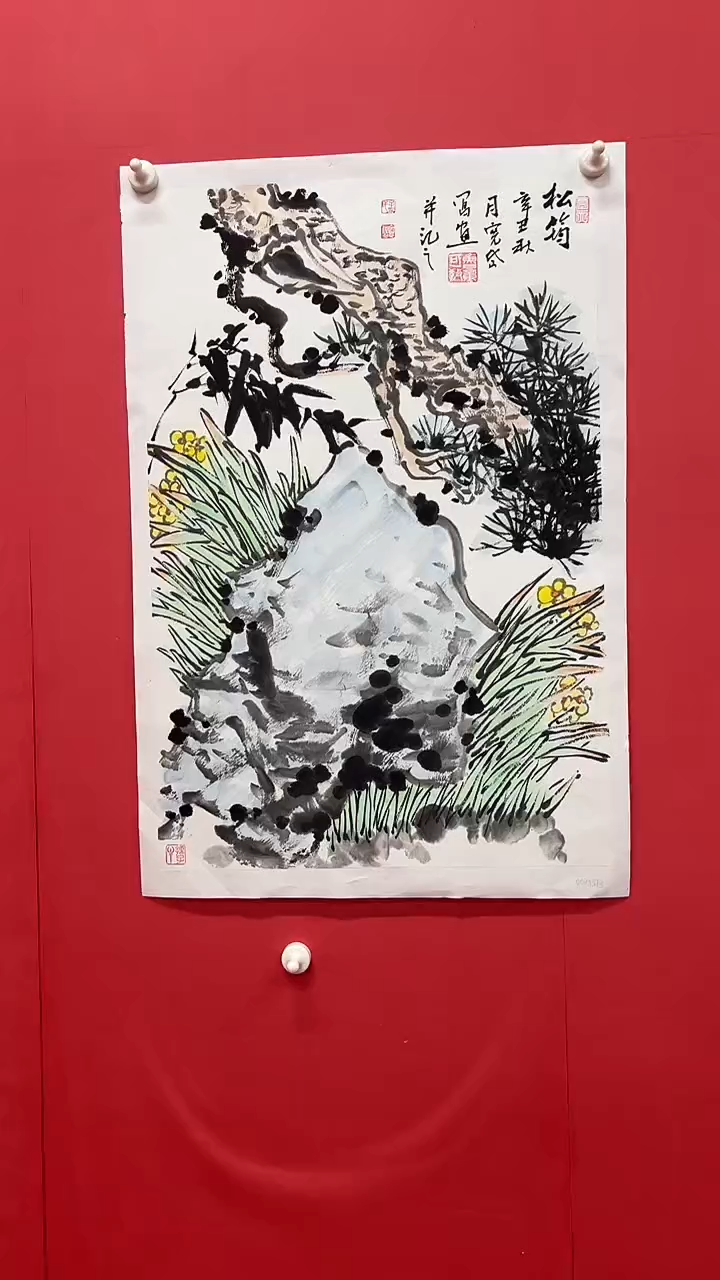 国画孟宪岱手绘国画