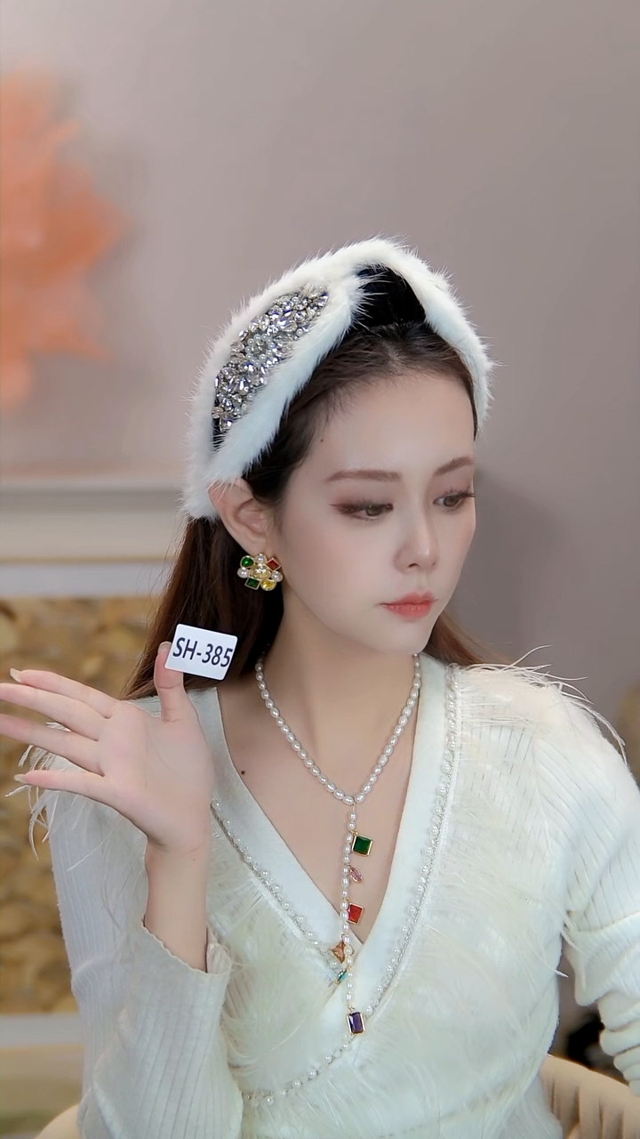 锌合金布艺日常百搭通勤款 SH-385