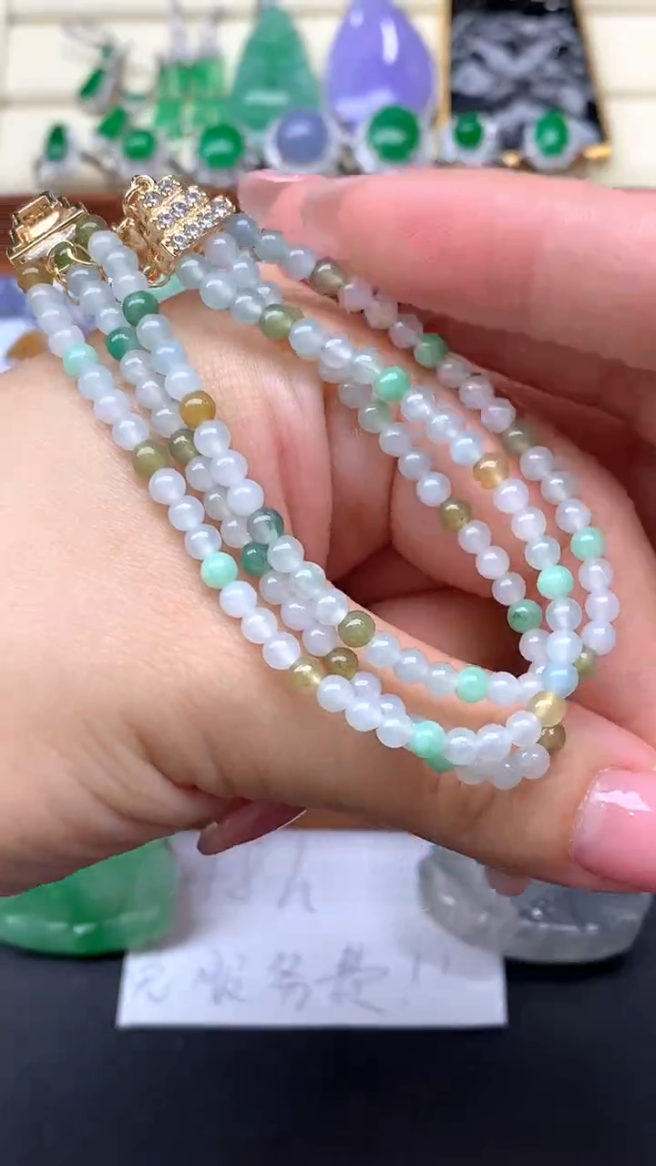 【闪购商品】翡翠手串未镶嵌5-天然翡翠